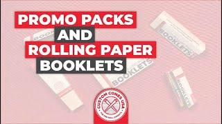 Promo Packs and Rolling Paper Booklets | Custom Cones USA