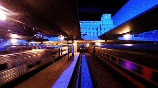 Night Trains O-Scale Cab Ride Shot with GoPro Hero4 Black 4K Camera.