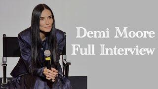 Demi Moore Full Interview at The Substance premiere for SAG AFTRA Awards