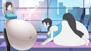 WAIT WII FIT!! HE'S NOT FOOD!!!  (and you're TOO FAT to exercise!!)