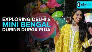 Delhi's Mini Bengal | Durga Puja Celebrations - A Food Walk in CR Park | Curly Tales