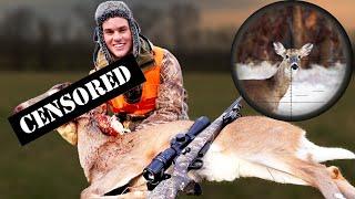 EPIC Scope Cam Deer Hunting! HEADSHOT