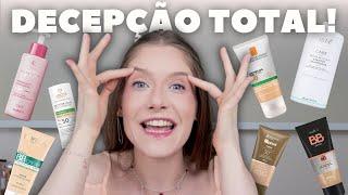 COMPREI E ME ARREPENDI - PRODUTOS DE SKINCARE QUE NÃO RECOMENDO!