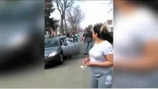 Girl run over after brutal street fight уличные драки лучшие бои