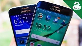 Samsung Galaxy S6 vs S6 edge!