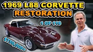 FULL RESTORATION 1969 L88 Corvette