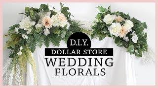 *AMAZING* DOLLAR STORE DIY Wedding Flower Arrangements