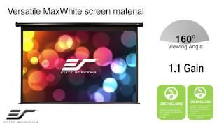 Elite Screens Spectrum Series | Motorized Screen - quick overview