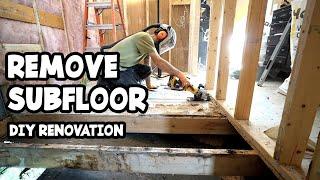 We Need This Done Quick! Floor & Ceiling - Mobile Home Office Trailer