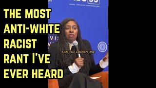 British Politician's VILE Anti-White Black Supremist rant.