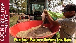 Planting Our New Pasture & We Filled our Freezer with a Year's Supply of Chicken