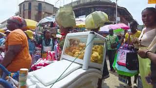 EXPLORE AFRICA STREET MARKET CITY GHANA ACCRA MAKOLA