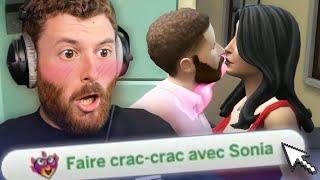 JE DÉCOUVRE LES SIMS (j'ai détruit un couple et couché avec une femme enceinte en 14 minutes de jeu)