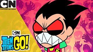 When the Team Broke Robin's Staff | Teen Titans Go! | Cartoon Network UK