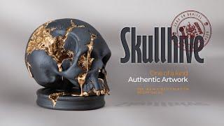 SkullHive. Authentic Artwork. How it's made.