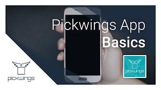 Pickwings - Fahrer App: Basics