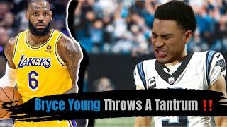 Reports | Bryce Young "Pissed" About Benching | Lebron James Scolds Panthers #lebronjames #panthers