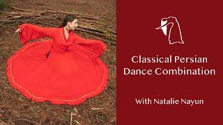 Classical Persian Dance Combination | Taught by Natalie Nayun