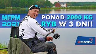 Ponad 2000 KILOGRAMÓW ryb w trzy dni‼️ METHOD FEEDER POLSKA MASTERS 2021! RELACJEROBINSONA#9