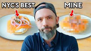 Can Babish Beat NYC's Best Bagels and Lox? (Blind Taste Test)
