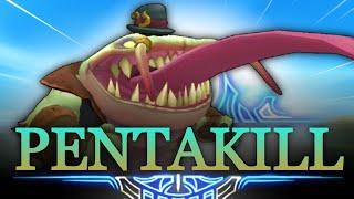 A Rare Tahm Kench PENTAKILL | No Arm Whatley