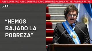 Javier Milei habló con Radio Mitre y analizó cómo fue su primer año como presidente