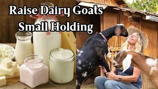 Beginner’s Guide to Dairy Goats on Small Acreage + Fresh Butter and Cream