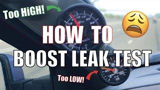 Boost Leak Test Your Diesel Truck