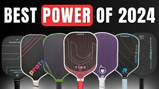 Top 5 POWER Paddles for Pickleball in 2024