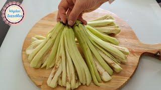 Cut the eggplants in this way and throw them into the boiling water. the result is surprising.