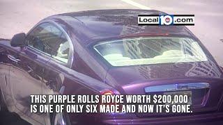 A family's expensive luxury car is stolen out of their garage in broad daylight