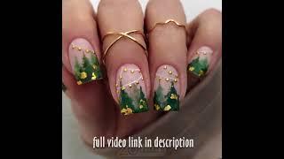 Winter stylish nail art ! #nailart #tutorial #nails #shorts