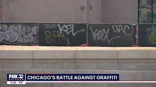Chicago continues to battle graffiti along expressways