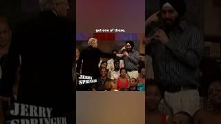 Jerry Springer audience roasts were brutal #clips #tv #talkshow