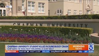 Chapman University student killed in Dune buggy crash