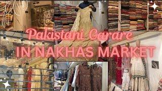 Pakistani Bridal Garare and Dresses in Nakhas Market |Lucknow|