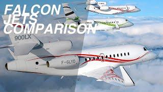 Top 3 Dassault Falcon Business Jets Comparison | Price & Specs