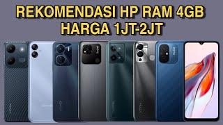 HP RAM 4GB HARGA 1JUTAAN 2023 | REKOMENDASI HP RAM 4GB 2023