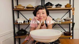 How to Season a New Donabe