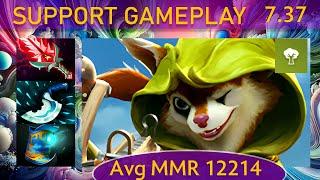  7.37 fy Hoodwink |KDA - 27 KP - 76%| New patch Support Gameplay - Dota 2 Top MMR