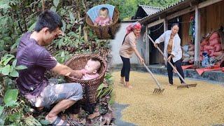 Du works as a maid for the family that saved him. Long leads Hong Phan into the forest to earn money