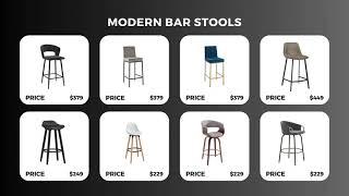 Bar Stools Canada | Bar Stools For Sale | Leather Bar Stools