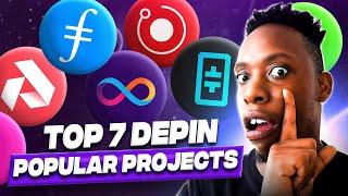 Top 7 DePIN Projects to Watch in 2024 || decentralized physical infrastructure network