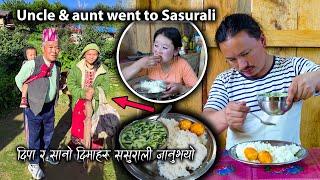 Dipa & Dima went to their family (Maiti, Sasurali) Egg recipe & Mohi Sondar with Rice | Village Vlog