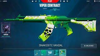 VIPER VANDAL LEVEL 100 AGENT UNLOCK - VALORANT