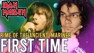 IRON MAIDEN - RIME OF THE ANCIENT MARINER FIRST TIME REACTION/REVIEW | GEN Z REACTS