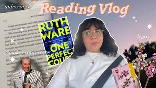 Reading Ruth Wares newest book  Reading Vlog