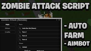 [NEW BEST] Zombie Attack Script Pastebin - (ROBLOX) *Auto Farm & Aimbot* Exploit