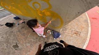 Kids Helped Me Graffiti—So I Put Their Names on the Wall!