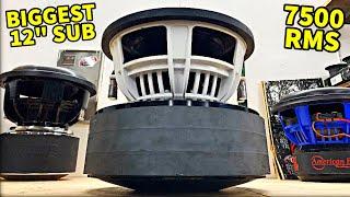 WORLDS BIGGEST 12 SUBWOOFER | 7500 Watts RMS | FULL TILT | Review